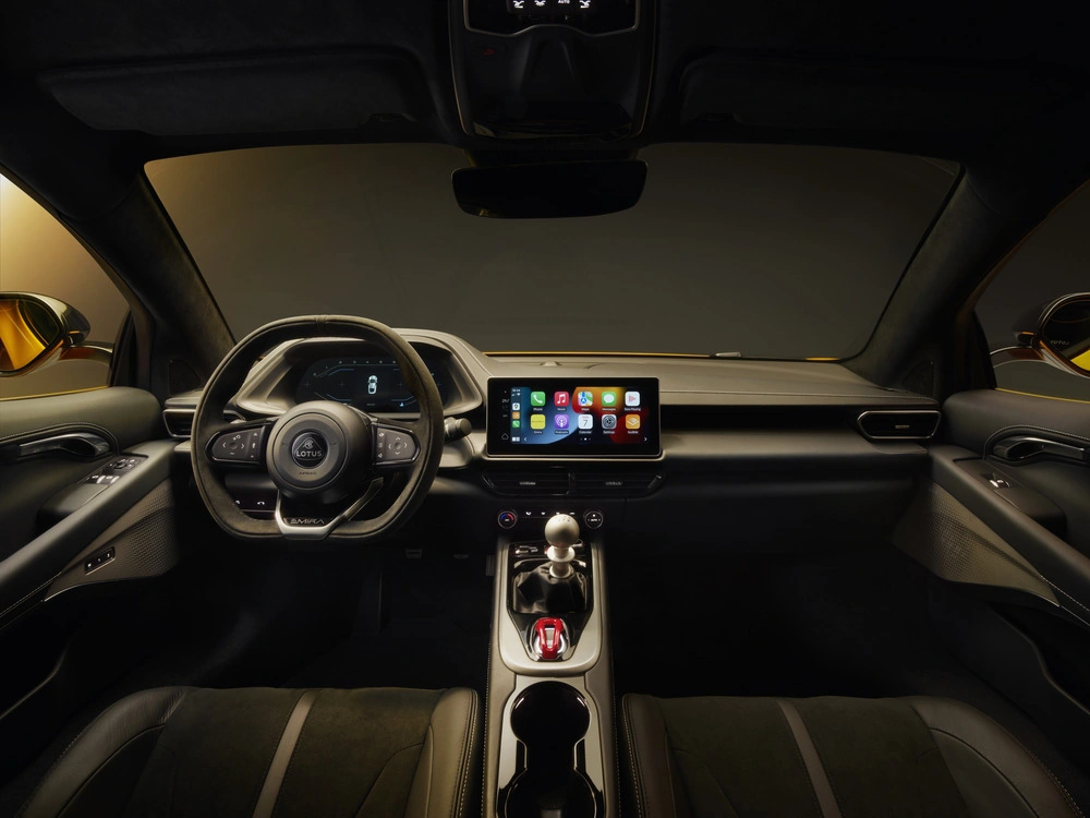 Steering Wheel of Lotus Emira